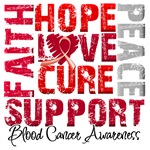 Collage Hope Cure Blood Cancer Shirts Collage Hope Cure Blood Cancer Shirts