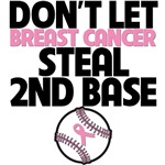 Dont Let Breast Cancer Steal 2nd Base Shirts Dont Let Breast Cancer Steal 2nd Base Shirts