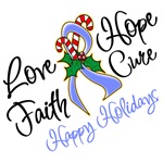 Holiday Hope Stomach Cancer Shirts Holiday Hope Stomach Cancer Shirts