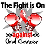 The Fight is On Oral Cancer Shirts The Fight is On Oral Cancer Shirts