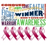 Empowering Words Head Neck Cancer Shirts Empowering Words Head Neck Cancer Shirts