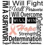 Uterine Cancer Persevere Shirts Uterine Cancer Persevere Shirts