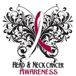 Butterfly Floral Head Neck Cancer Shirts Butterfly Floral Head Neck Cancer Shirts