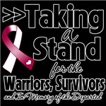 Taking a Stand Throat Cancer Shirts Taking a Stand Throat Cancer Shirts