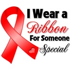Ribbon Someone Special Blood Cancer Shirts Ribbon Someone Special Blood Cancer Shirts