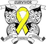 Ewing Sarcoma Survivor Butterfly Shirts Ewing Sarcoma Survivor Butterfly Shirts