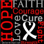 Hope Faith Courage Mesothelioma Shirts Hope Faith Courage Mesothelioma Shirts