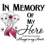 In Memory of My Hero Throat Cancer Shirts In Memory of My Hero Throat Cancer Shirts