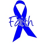 Faith Blue Ribbon T-Shirts & Gifts Faith Blue Ribbon T-Shirts & Gifts