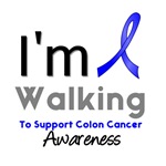 Walk To Support Colon Cancer Awareness T-Shirts Walk To Support Colon Cancer Awareness T-Shirts