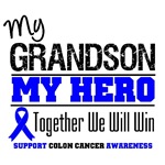 Colon Cancer Hero Grandson Shirts & Gifts Colon Cancer Hero Grandson Shirts & Gifts