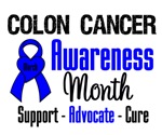 Colon Cancer Awareness Month Tees & Shirts Colon Cancer Awareness Month Tees & Shirts