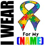 I Wear Autism Ribbon Shirts & Gifts I Wear Autism Ribbon Shirts & Gifts