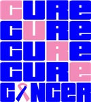 CURE Male Breast Cancer Collage Shirts CURE Male Breast Cancer Collage Shirts