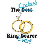 The Coolest Ring Bearer Ever! The Coolest Ring Bearer Ever!