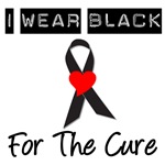 I Wear Black Ribbon For The Cure T-Shirts I Wear Black Ribbon For The Cure T-Shirts