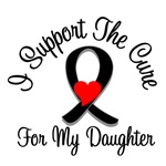 I Support The Cure Melanoma Daughter Shirts I Support The Cure Melanoma Daughter Shirts