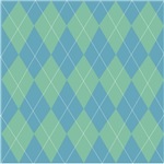Blue & Green Argyle Blue & Green Argyle