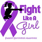 Sarcoidosis Fight Like A Girl Knockout Shirts Sarcoidosis Fight Like A Girl Knockout Shirts