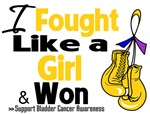 I Fought Like a Girl Bladder Cancer Shirts I Fought Like a Girl Bladder Cancer Shirts