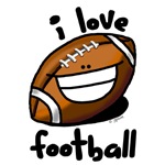 I Love Football smiley I Love Football smiley