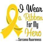 I Wear a Ribbon For My Hero Sarcoma Shirts I Wear a Ribbon For My Hero Sarcoma Shirts