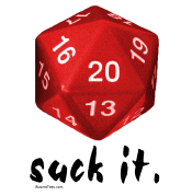 d20 Suck It Shirts d20 Suck It Shirts
