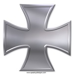 Iron Cross Chrome Iron Cross Chrome