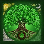 Circle Celtic Tree of Life Design Â©Kristen N. Fox