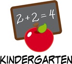 Cute Kindergarten Teacher Apple