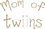 Mom of Twins Boy Girl T-shirts Gifts Mom of Twins Boy Girl T-shirts Gifts