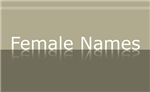 Female First Name T-shirts and Gifts Female First Name T-shirts and Gifts