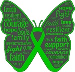 Butterfly Bile Duct Cancer Ribbon Butterfly Bile Duct Cancer Ribbon