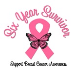 6 Year Breast Cancer Survivor T-Shirts 6 Year Breast Cancer Survivor T-Shirts