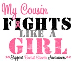 My Cousin Fights Like a Girl Breast Cancer Shirts My Cousin Fights Like a Girl Breast Cancer Shirts
