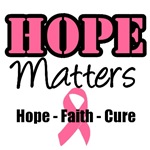 Breast Cancer Hope Matters Shirts & Gifts Breast Cancer Hope Matters Shirts & Gifts