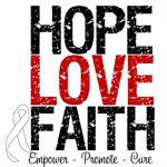Hope, Love & Faith Lung Cancer Shirts & Gifts Hope, Love & Faith Lung Cancer Shirts & Gifts