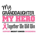 My Granddaughter My Hero Breast Cancer Shirts My Granddaughter My Hero Breast Cancer Shirts
