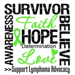 Survivor Collage Lymphoma Shirts Survivor Collage Lymphoma Shirts