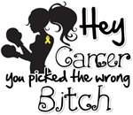 Sarcoma Picked The Wrong Bitch Shirts Sarcoma Picked The Wrong Bitch Shirts