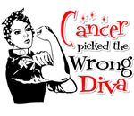 Retinoblastoma Picked The Wrong Diva Shirts Retinoblastoma Picked The Wrong Diva Shirts