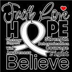 Faith Hope Bone Cancer Shirts Faith Hope Bone Cancer Shirts