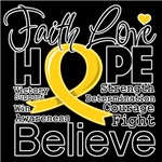 Faith Hope Childhood Cancer Shirts Faith Hope Childhood Cancer Shirts