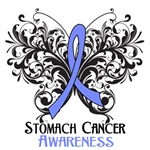 Butterfly Floral Stomach Cancer Shirts Butterfly Floral Stomach Cancer Shirts