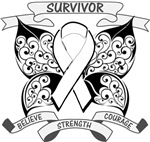 Retinoblastoma Cancer Survivor Butterfly Shirts Retinoblastoma Cancer Survivor Butterfly Shirts