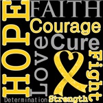 Hope Faith Courage Neuroblastoma Shirts Hope Faith Courage Neuroblastoma Shirts