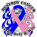 Destroy Male Breast Cancer Shirts and Gear Destroy Male Breast Cancer Shirts and Gear