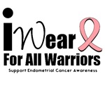 Endometrial Cancer Warriors T-Shirts Endometrial Cancer Warriors T-Shirts