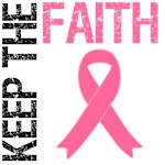 Keep The Faith Breast Cancer T-Shirts Keep The Faith Breast Cancer T-Shirts