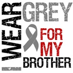 I Wear Grey (Brother) Brain Cancer Shirts I Wear Grey (Brother) Brain Cancer Shirts